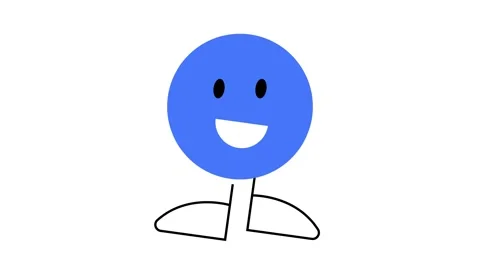 Smiling face icon, representing positivity, happiness, or user interaction in Stock Footage 304966259