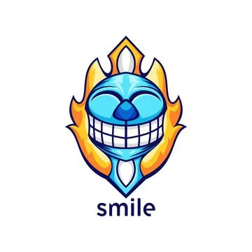 Smiling face Stock Illustration