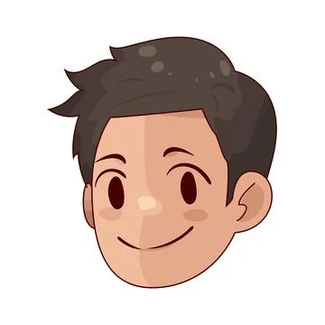 Smiling Face illustration Stock Illustration