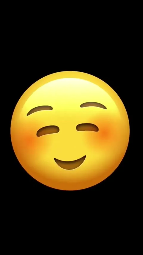 Smiling face with smiling eyes expressing happiness and contentment Video stock 329406131