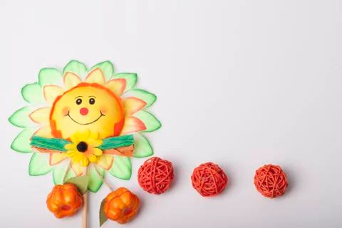 Smiling flower Stock Photos