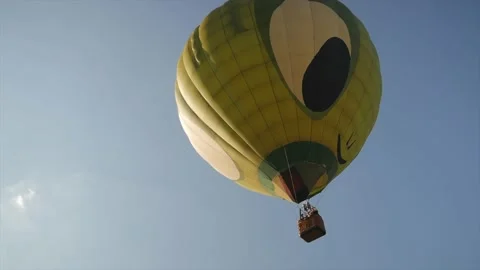 Smiling Frog Balloon Stock Footage 200463880