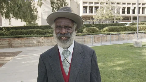 Smiling gentleman Stock Footage 116561349