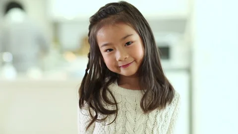 Smiling girl Stock Footage 159826327