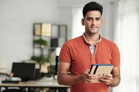 Smiling Indian Software Developer Stock Photos