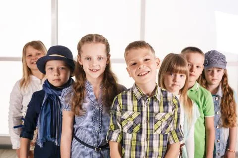 Smiling kids Stock Photos