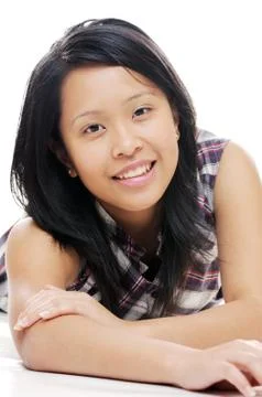 Smiling lady Stock Photos