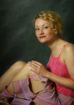 Smiling lady Stock Photos