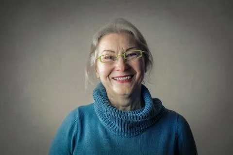 Smiling lady Stock Photos