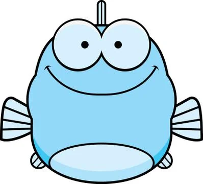 Smiling Little Fish Stock Illustration