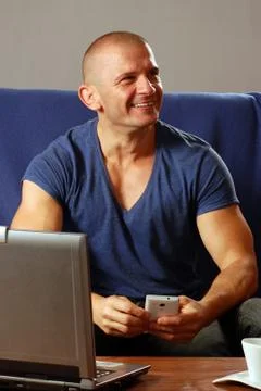 Smiling man Stock Photos