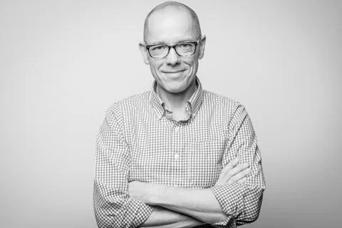 Smiling man Foto stock