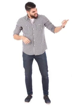 Smiling man Foto stock