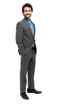 Smiling manager portrait Stock Photos
