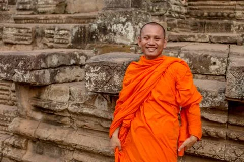 Smiling Monk Photos