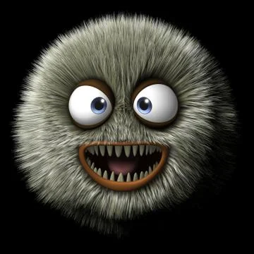 Smiling monster Stock-Illustration