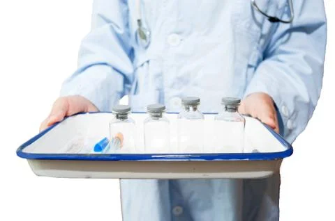 Smiling nurse at work Stock Photos