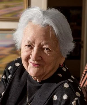 Smiling old woma Stock Photos