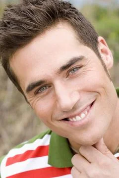 Smiling Portrait Foto stock