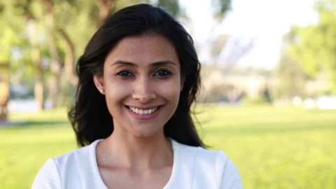 Smiling professional headshot Video stock 75694107