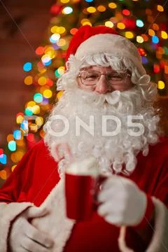 Smiling Santa Claus Stock Photos