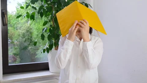 Smiling school guy schoolboy holding textbooks . Stock Footage 241839126