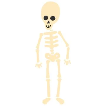 Smiling skeleton celebrating day of the dead festivities Stock Illustration