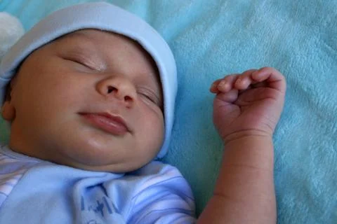 Smiling Sleep Stock Photos