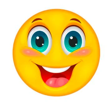 Smiling smiley 1 Stock Illustration