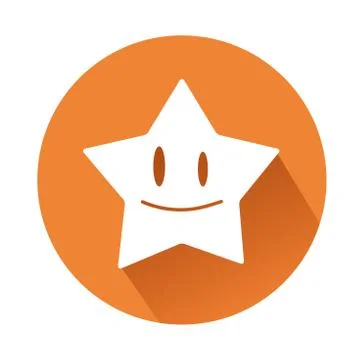 Smiling star Stockillustratie