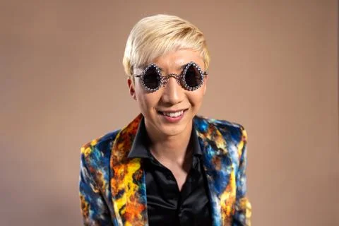 Smiling in the Studio Stock Photos