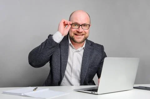 Smiling teacher. Stock Photos