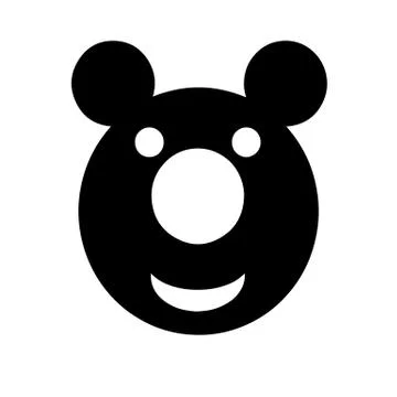 Smiling teddy bear vector Stock Illustration