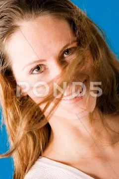 Smiling temptation Stock Photos