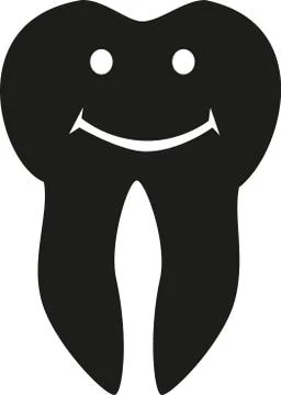 Smiling tooth Stock Illustration