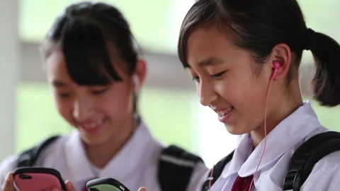 Smiling twins Stock Footage 161877159