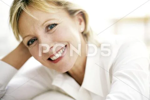 Smiling woman Stock Photos