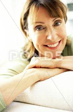 Smiling woman Stock Photos