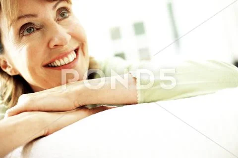 Smiling woman Stock Photos