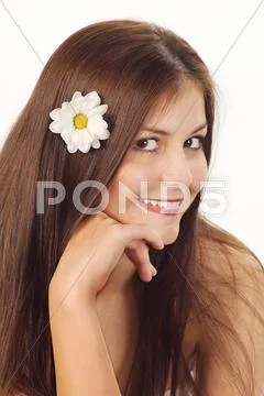 Smiling woman Stock Photos