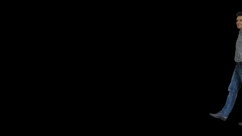 Smiling worker doing ok gesture with hammer in hand, Alpha Channel Stock Footage 108949080