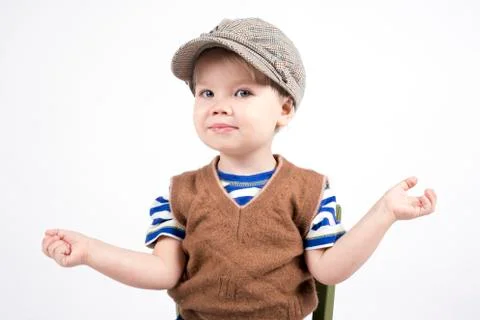 Smiling young boy Stock Photos