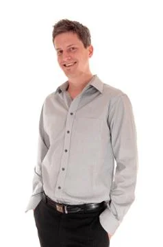 Smiling young man. Stock Photos