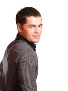 Smiling Young man Foto stock