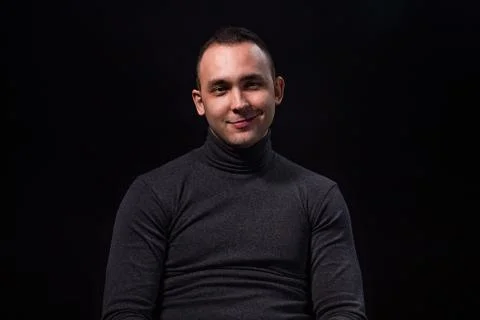 Smiling young man Stock Photos