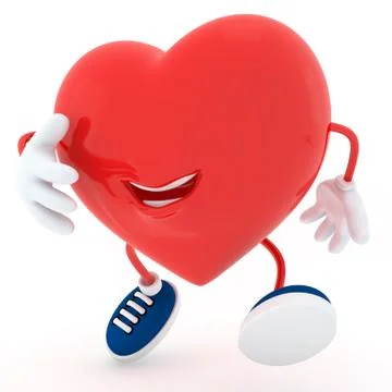 Smily heart Stock Illustration