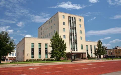 Smith County Courthouse Located In Tyler, Texas Stock Photos