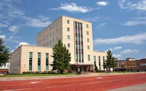 Smith County Courthouse Located In Tyler, Texas Stock Photos