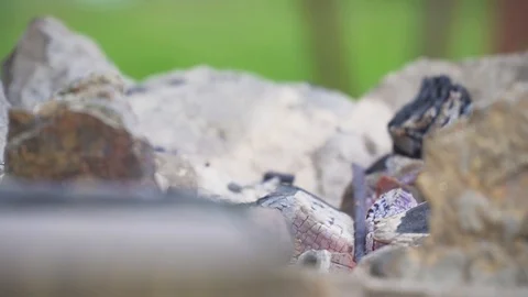 Smith forges nails Stock Footage 95766329