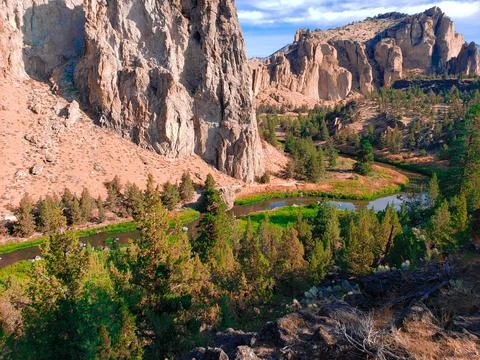 Smith Rock Oregon Stock Photos